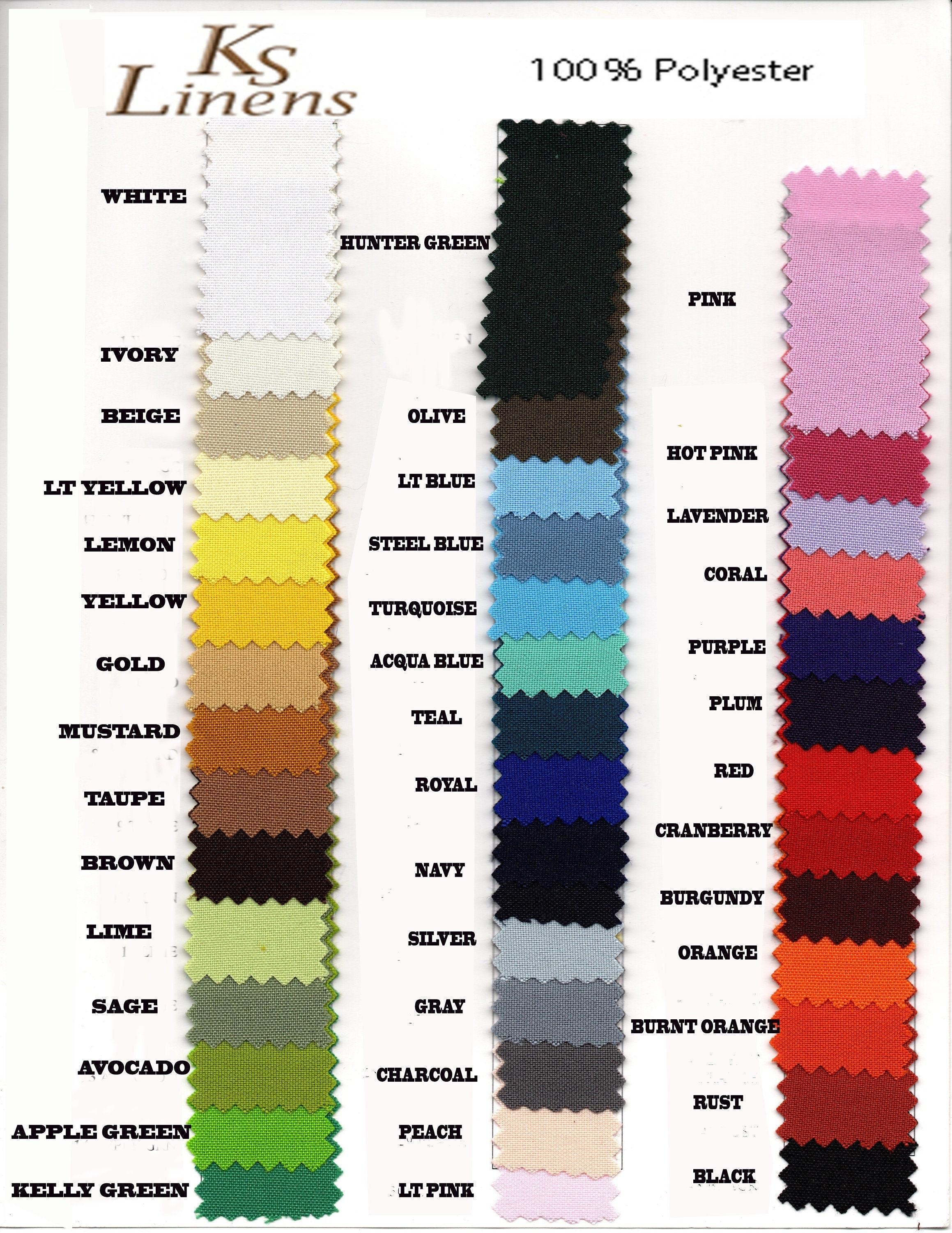 Ks linens round 30'' polyester tablecloth: ideal for small tables, coffee tables-durable, available in 40+ colors - retail & wholesale