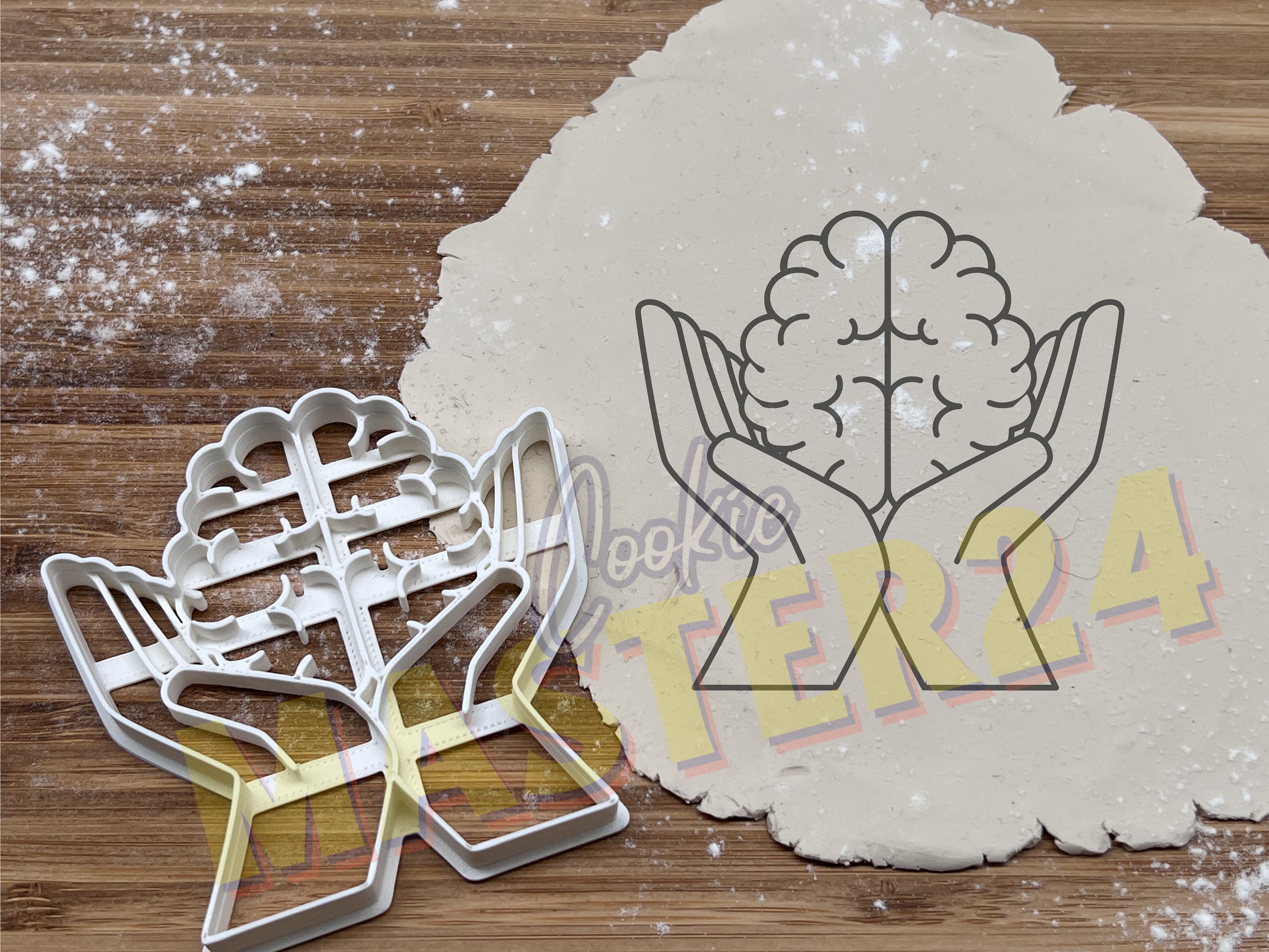 Keksausstecher gehirn hirn brain | ausstechformen für kekse | kostenloser versand